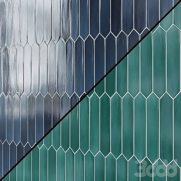 EQUIPE LANSE matt ceramic wall tiles 5x25 cm Arrow